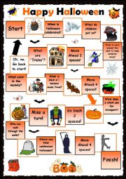English Worksheet: Happy Halloween