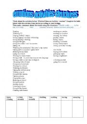 English Worksheet: emotions