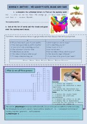 English Worksheet: philanthropy