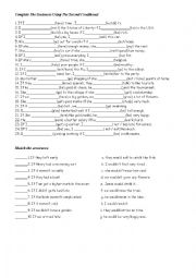 Second Conditional(If Clause/ type 2)