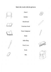 School objects 