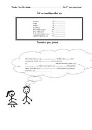 English Worksheet: Getting to know each other 