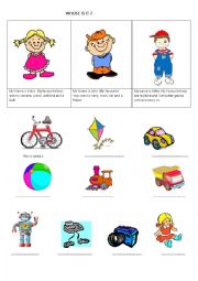 English Worksheet: Whose is it?