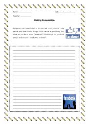 English Worksheet: Writing Composition