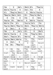 English Worksheet: Bingo 