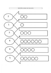 English Worksheet: Meaningful Counting