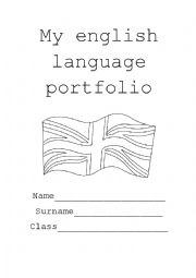 English Worksheet: Portfolio