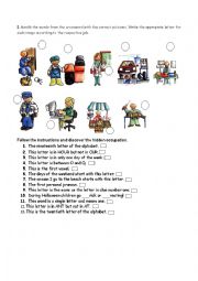 English Worksheet: Present simple workshop