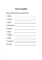 English Worksheet: Vegetables