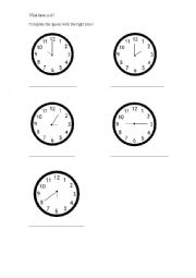 What time is it?