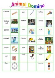 English Worksheet: domino 2