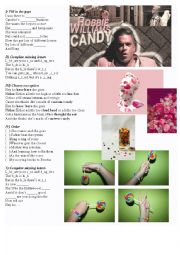 English Worksheet: Robbie Williams - Candy