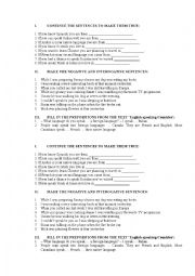 English Worksheet: continents and countries