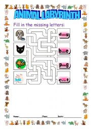 Animal labirinth