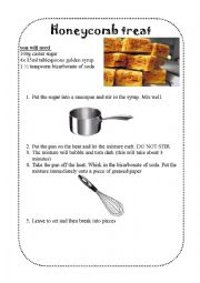 English Worksheet: Halloween recipe