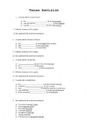 Tense revision 6th year