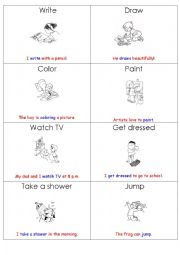 Verbs 2 Flash Cards