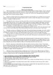 English Worksheet: Slavery on Our Doorsteps