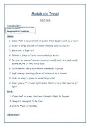 English Worksheet: booklet