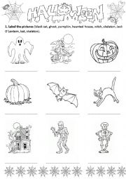 halloween vocaburay