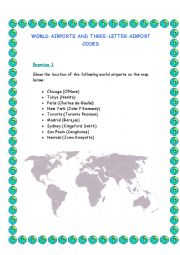 World Airports & three-letter codes