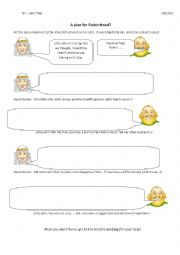 English Worksheet: Robin Hood Role Play