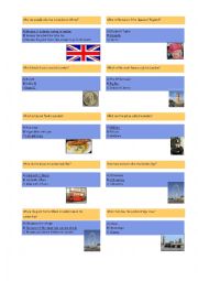 English Worksheet: london trivial