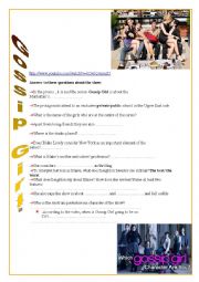 English Worksheet: Gossip Girl first season promo