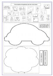 English Worksheet: Living and non-living things for second graders