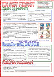 English Worksheet: Past Perfect