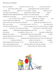 English Worksheet: Present Simple