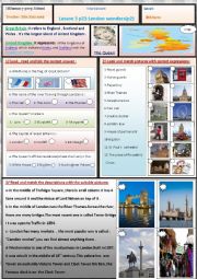 English Worksheet: London Wonders