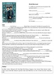 English Worksheet: Sherlock  Holmes Movie by Guy Ritchie