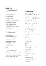 Pink Floyd - Time - song worksheet