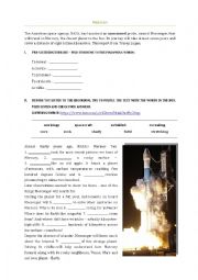 English Worksheet: Astronomy and the Universe