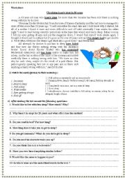 English Worksheet: patricks letter