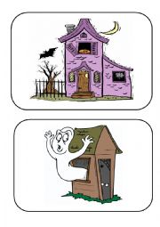 Halloween flashcards SET 2