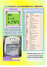 English Worksheet: Slang abbreviations for texting, facebook and twitter part 2- ANSWER KEY