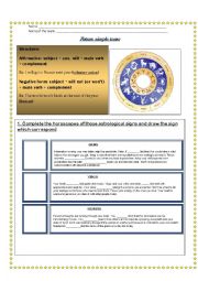 English Worksheet: Future simple tense