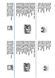 English Worksheet: Rhymes 