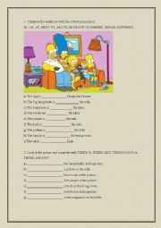 English Worksheet: Learn with Simpsons