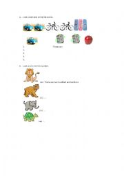English Worksheet: NUMBER