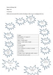 Reading activity to accompany pages 1-20 of 
