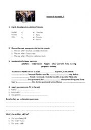 English Worksheet: FRIENDS