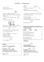 English Worksheet: Good Time - Carly Rae Japsen feat. Owl City