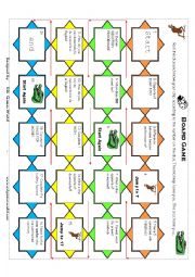 English Worksheet: Business board game
