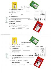 Diary of a Wimpy Kid Movie Clip Worksheet 