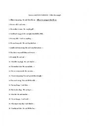 English Worksheet: too-enough