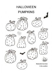 Hallween pumpkins