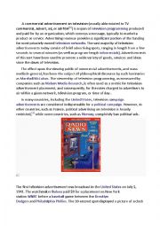 English Worksheet: Reading 